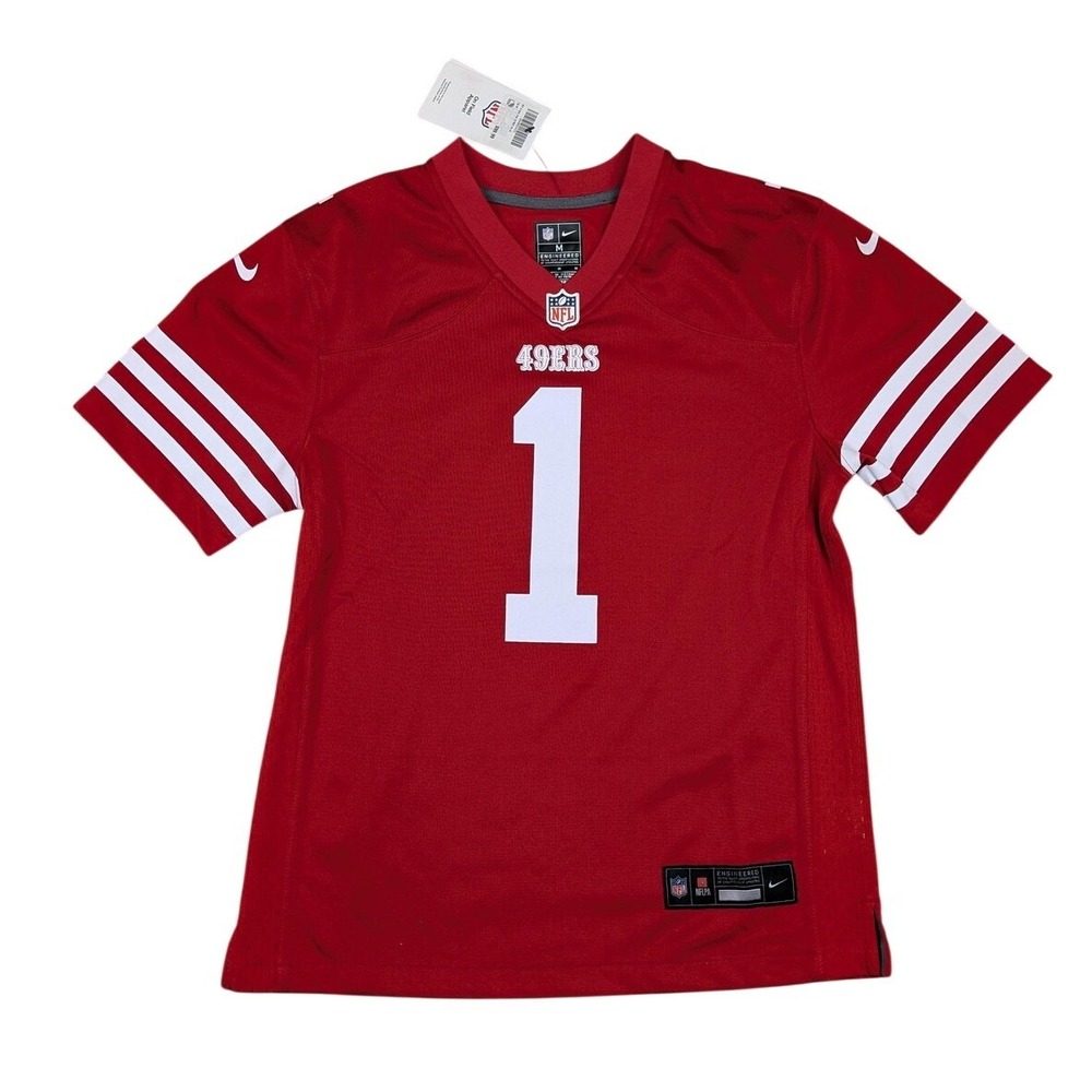 Nike San Francisco 49ers Jersey Youth Medium Red NFL Football Deebo Samuel Sr
